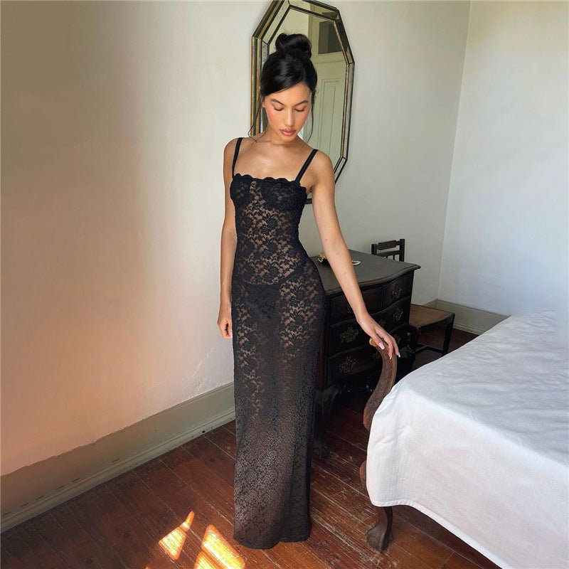 Fashionsarah.com Lace Maxi Summer Dress