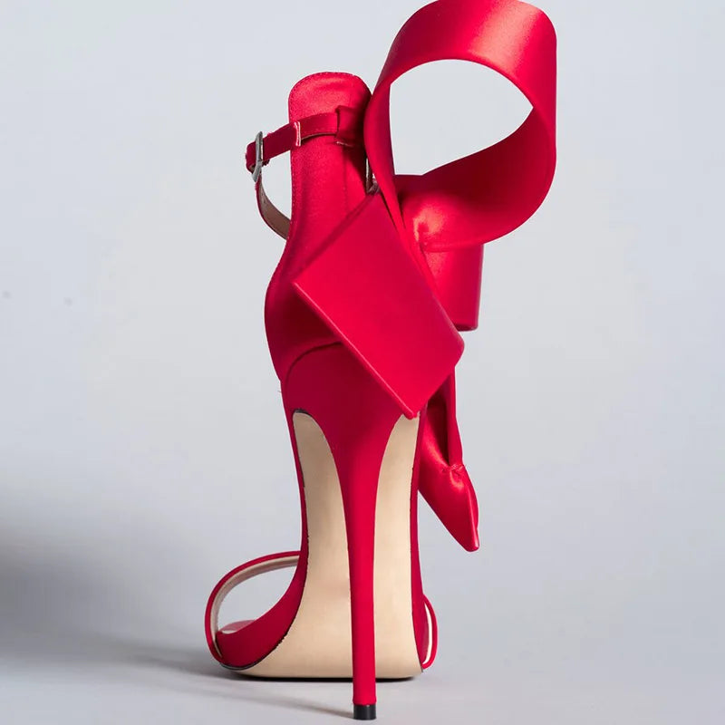 Women Bow Knot High Heels | Fashionsarah.com