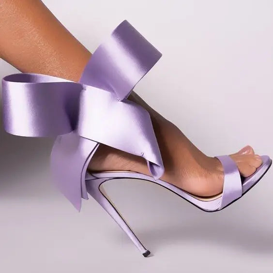 Women Bow Knot High Heels | Fashionsarah.com