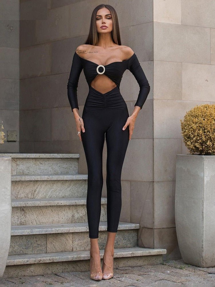 Sexy Body Shaping Feminine Jumpsuit | Fashionsarah.com