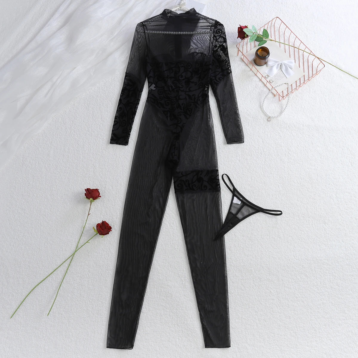 New Embroidered Body Shaping Jumpsuit.