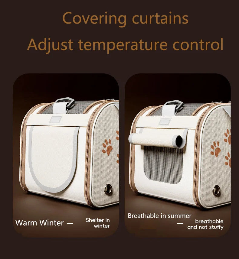 Foldable Portable Pet Carrier