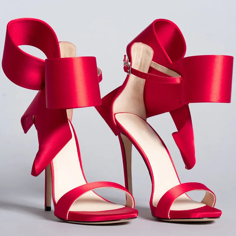 Women Bow Knot High Heels | Fashionsarah.com