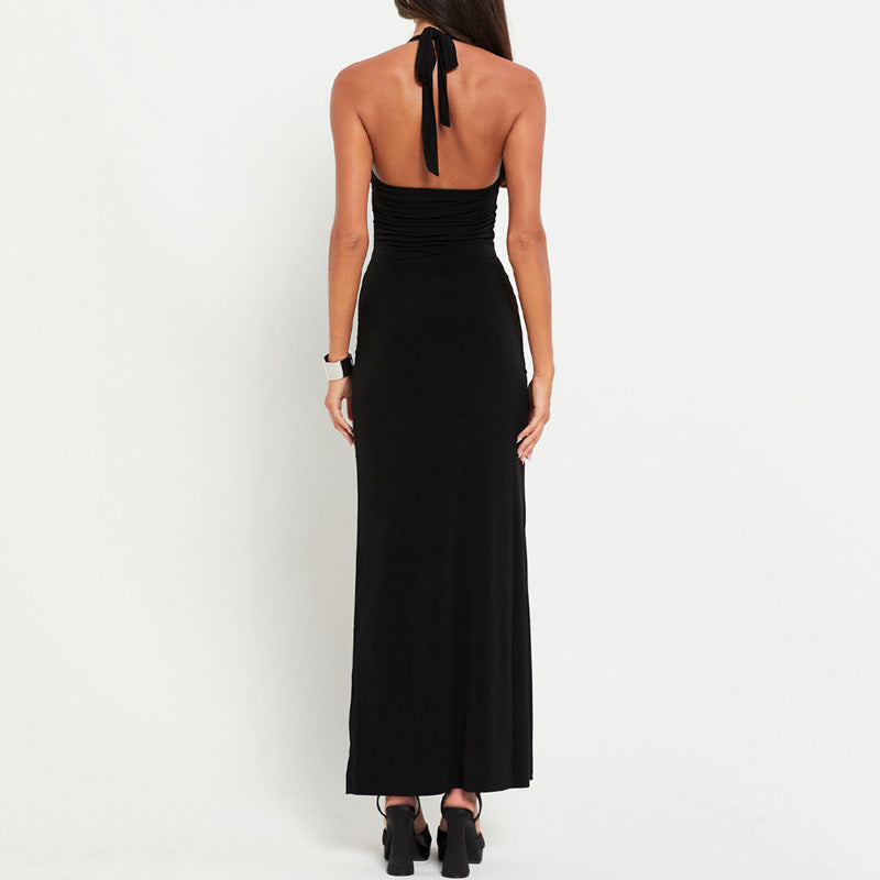 Summer Halter Maxi Dress | Fashionsarah.com