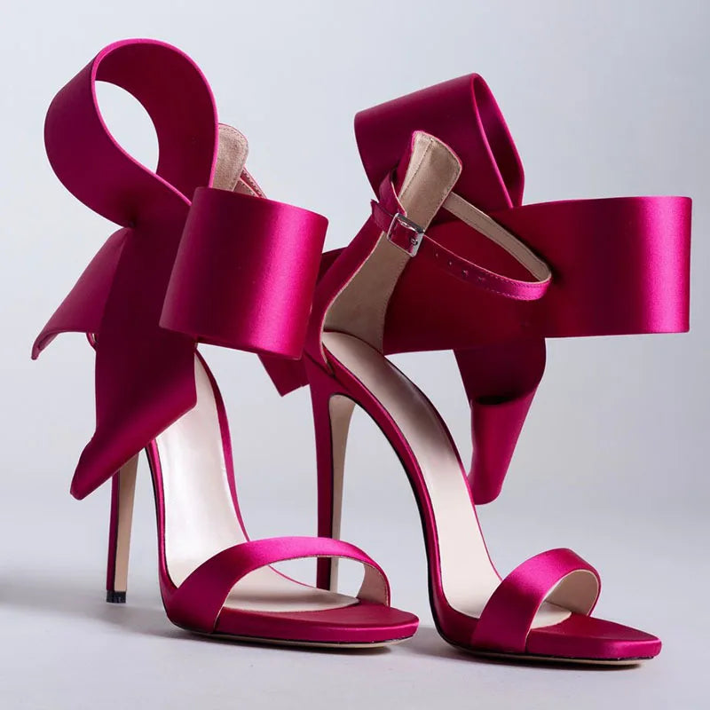 Women Bow Knot High Heels | Fashionsarah.com