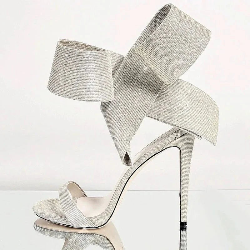 Women Bow Knot High Heels | Fashionsarah.com