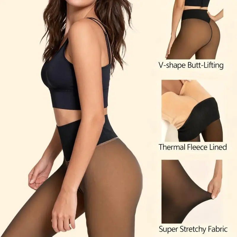 Shaping Wool  Pantyhose Leggings - Fashionsarah.com