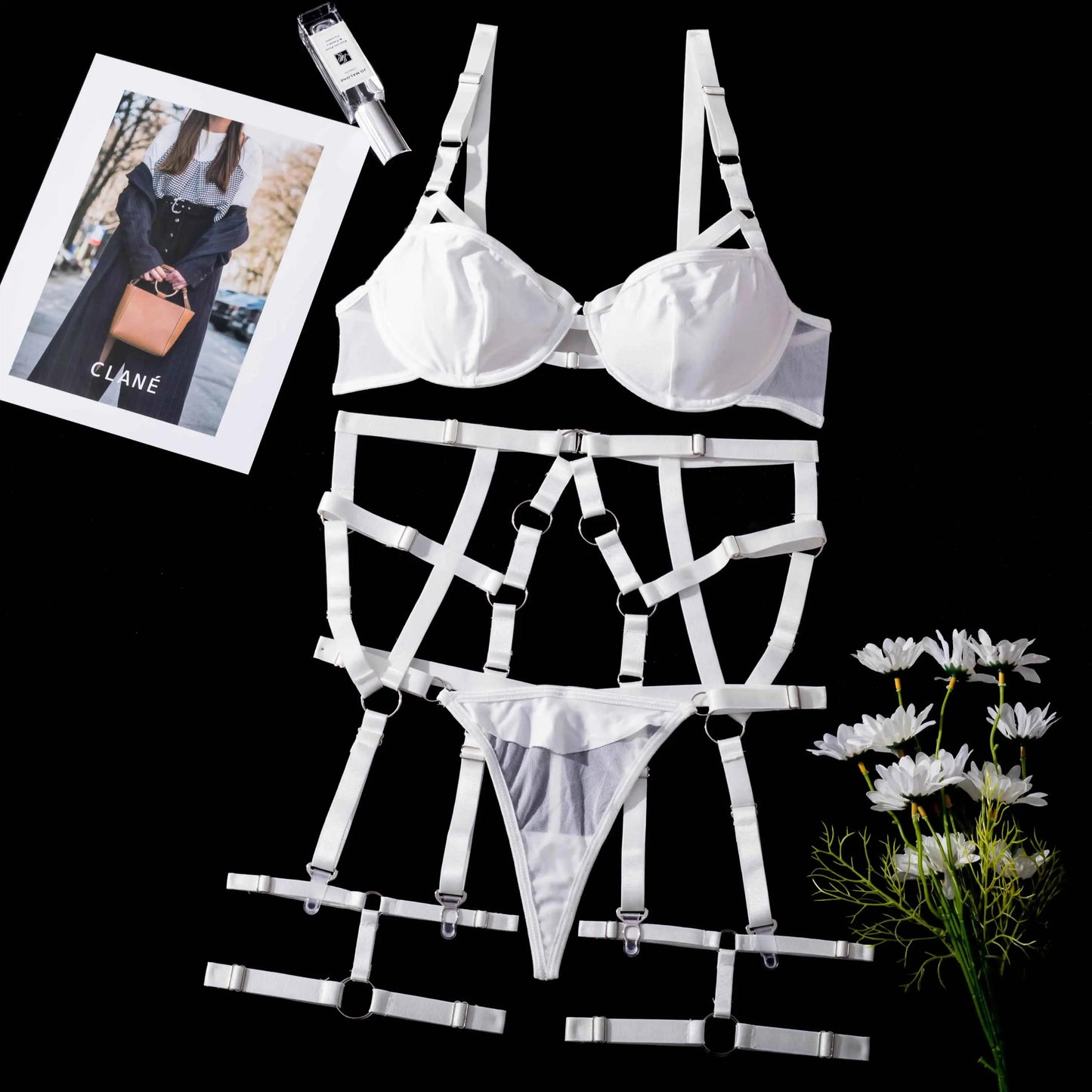 Sensual Lingiere Goth Women's Set | Fashionsarah.com