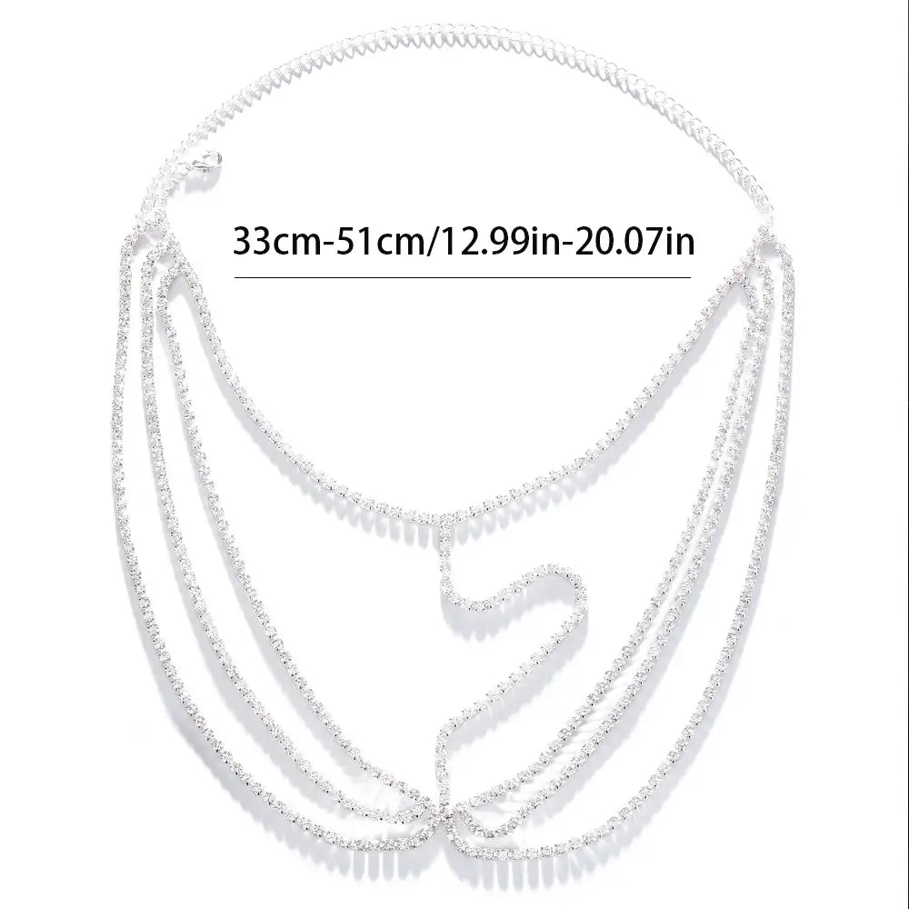 Luxury Bling Face Chain Jewellery