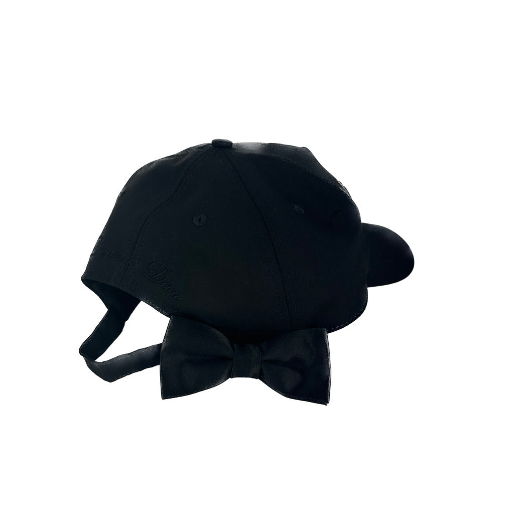 dsquared2 black wool and silk visor cap | Fashionsarah.com