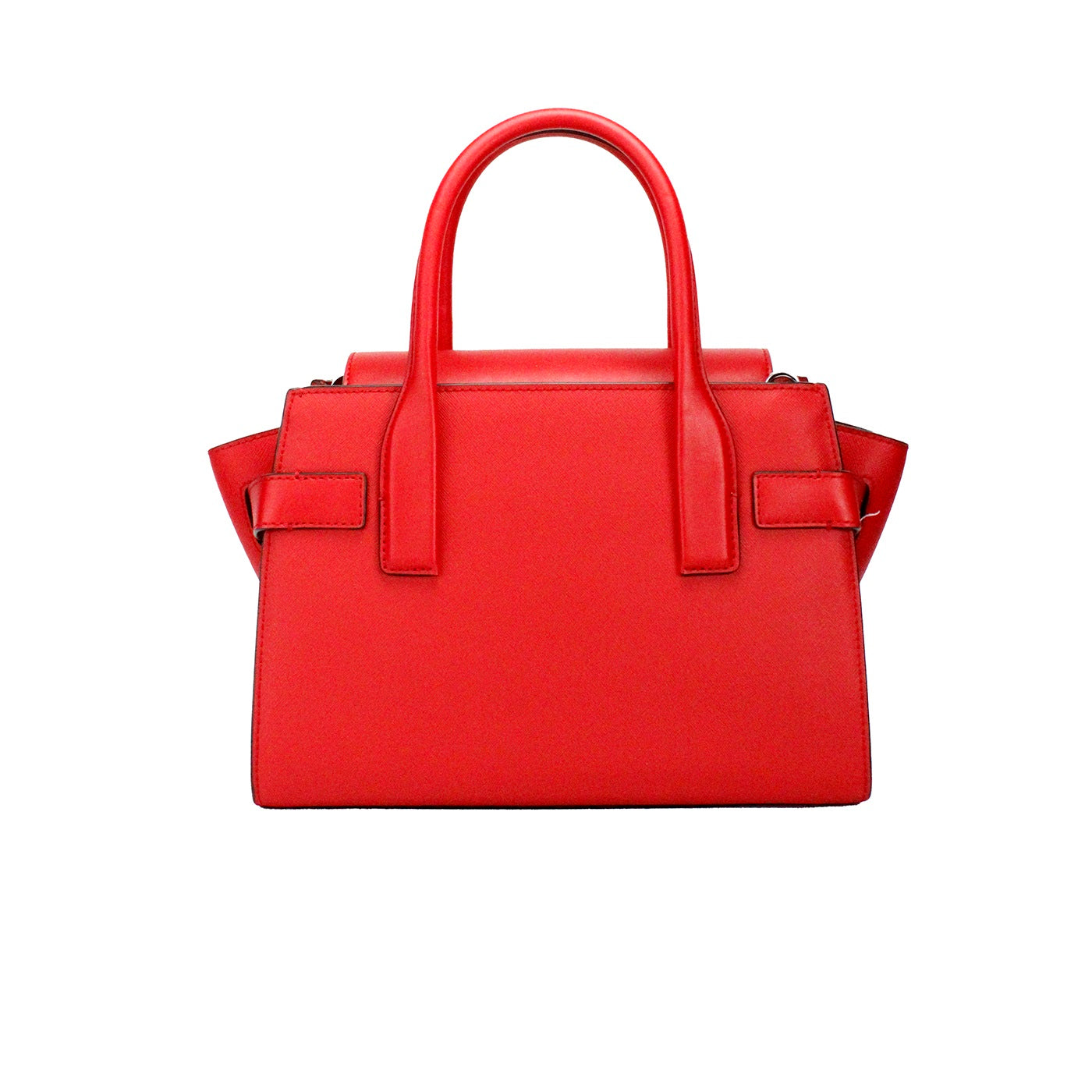 Fashionsarah.com Fashionsarah.com Michael Kors Carmen Medium Bright Red Leather Satchel Bag Purse