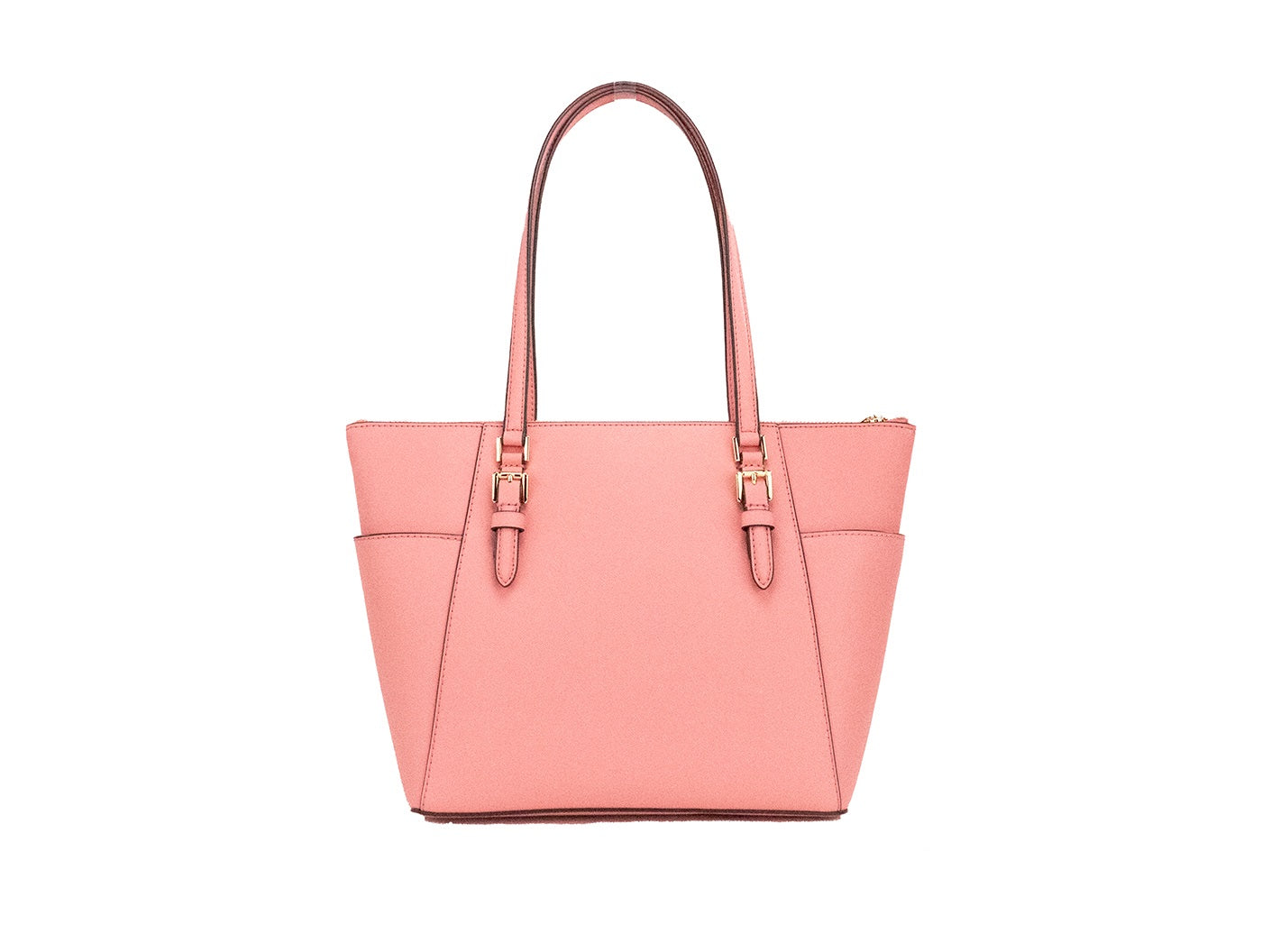 Michael Kors Charlotte Tea Rose Signature PVC TZ Shoulder Tote Handbag Purse | Fashionsarah.com
