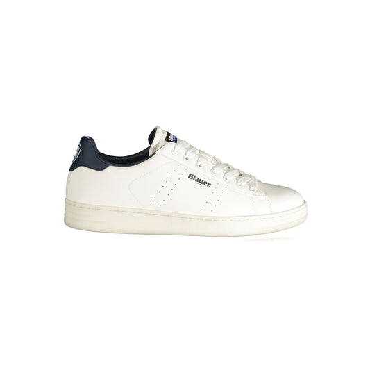 Fashionsarah.com Fashionsarah.com Blauer White Polyester Sneaker