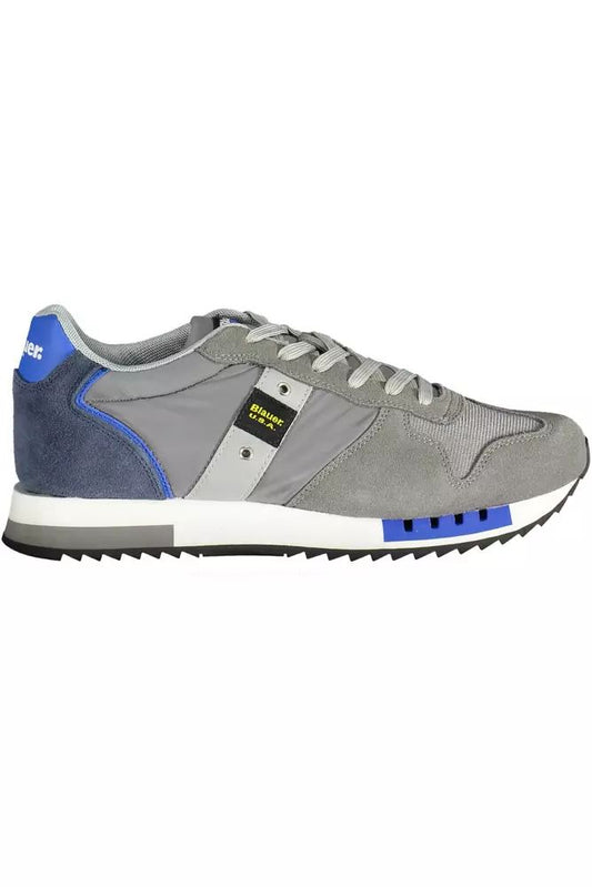 Blauer Gray Polyester Sneaker | Fashionsarah.com