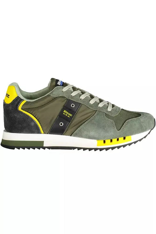 Fashionsarah.com Fashionsarah.com Blauer Green Polyester Sneaker
