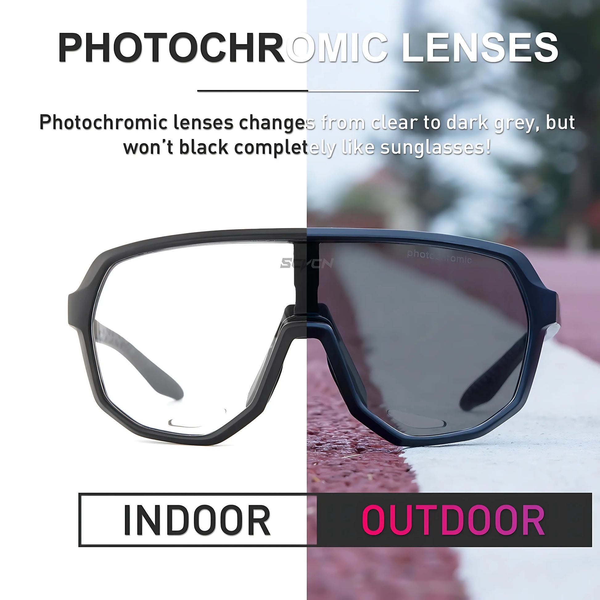 Photochromic All-Sport Sunglasses | Fashionsarah.com