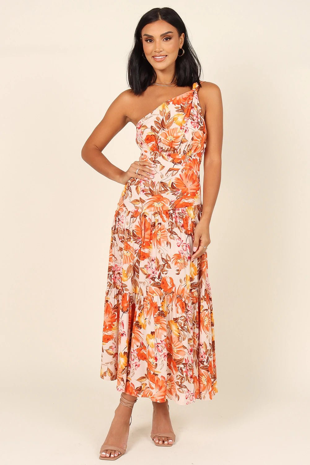 Fashionsarah.com Floral Pleated Dresses