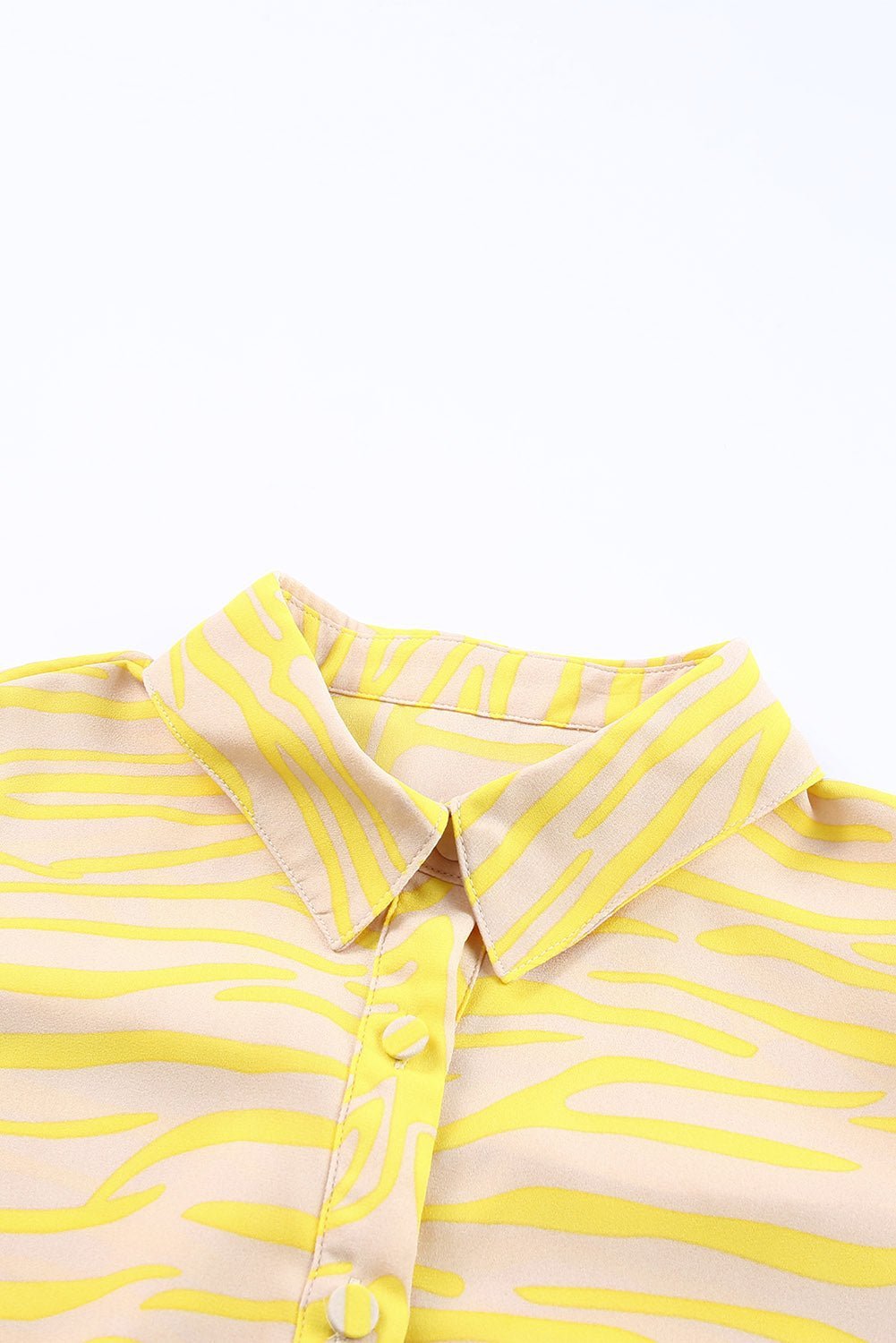 Stripes Lantern Sleeve Shirts | Fashionsarah.com