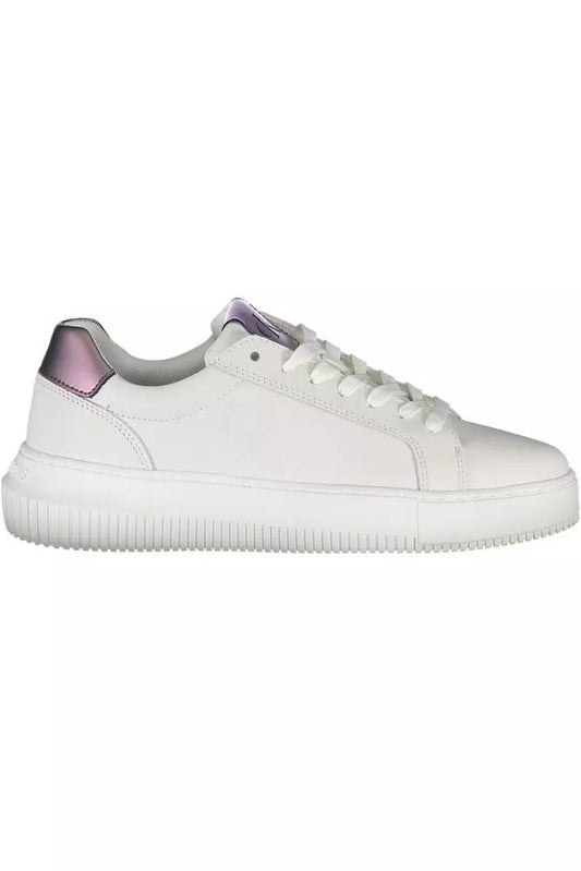 Fashionsarah.com Fashionsarah.com Calvin Klein White Polyester Sneaker