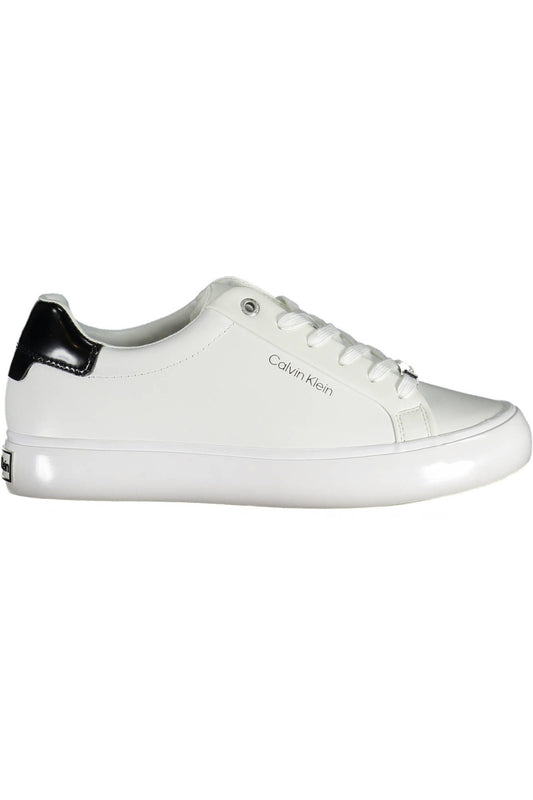 Fashionsarah.com Fashionsarah.com Calvin Klein White Nylon Sneaker