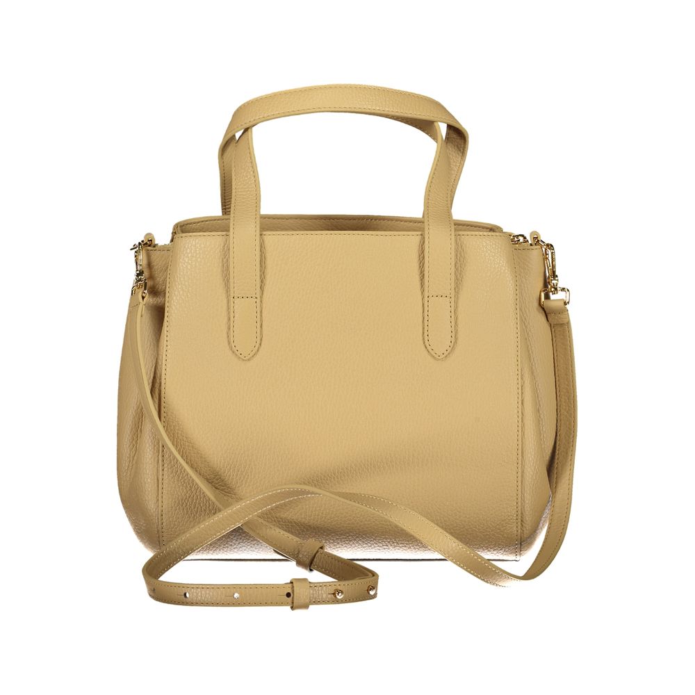 Coccinelle Beige Leather Handbag | Fashionsarah.com