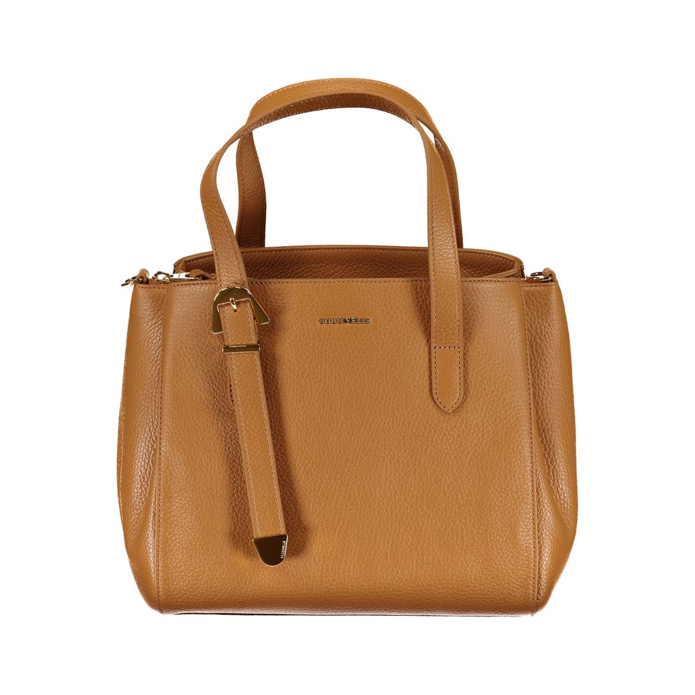 Coccinelle Brown Leather Handbag | Fashionsarah.com