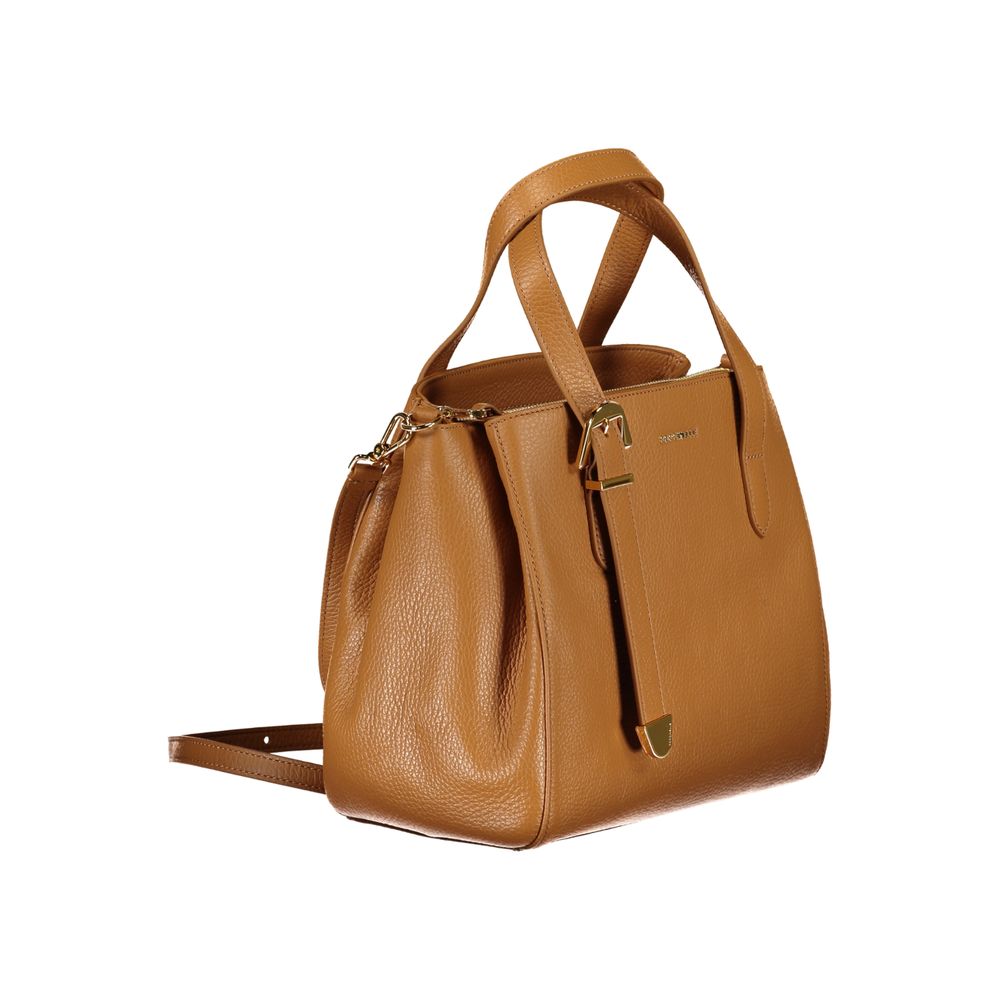 Coccinelle Brown Leather Handbag | Fashionsarah.com