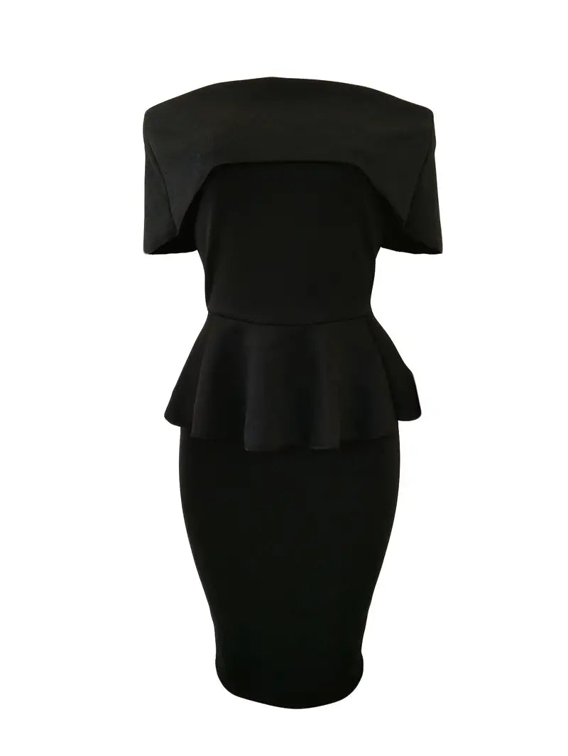 Fashionsarah.com Off Shoulder Pencil Dress