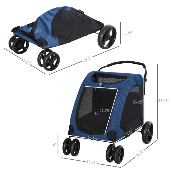 Folding Standard Stroller with Detachable Carrier | Fashionsarah.com