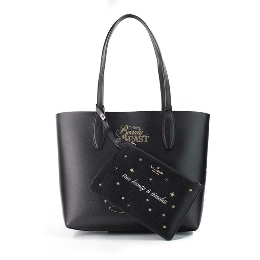 Fashionsarah.com Fashionsarah.com Kate Spade Disney Beauty And The Beast Small Leather Reversible Tote Handbag