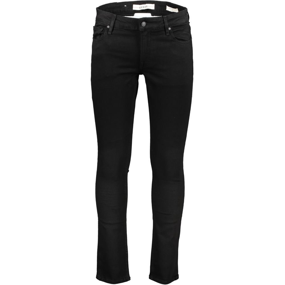Fashionsarah.com Fashionsarah.com Guess Jeans Black Cotton Jeans & Pant