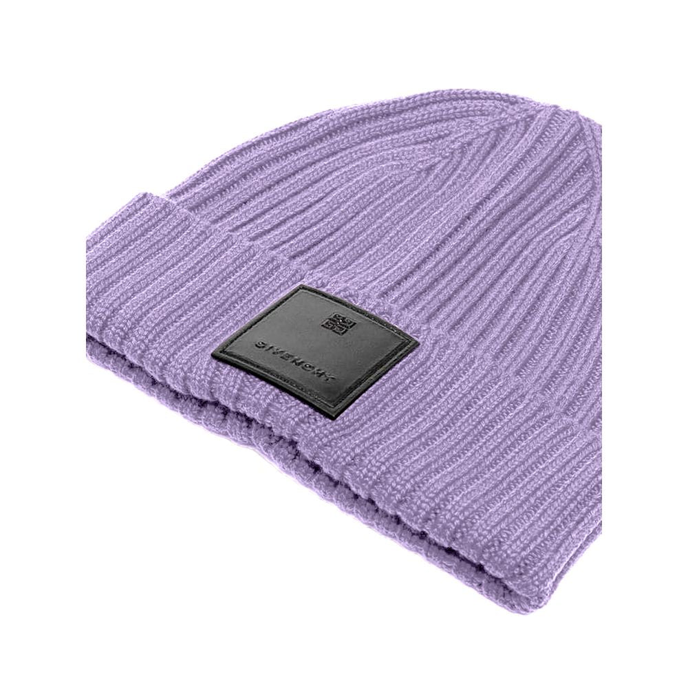 Fashionsarah.com Fashionsarah.com Givenchy Elegant Purple Wool Cap