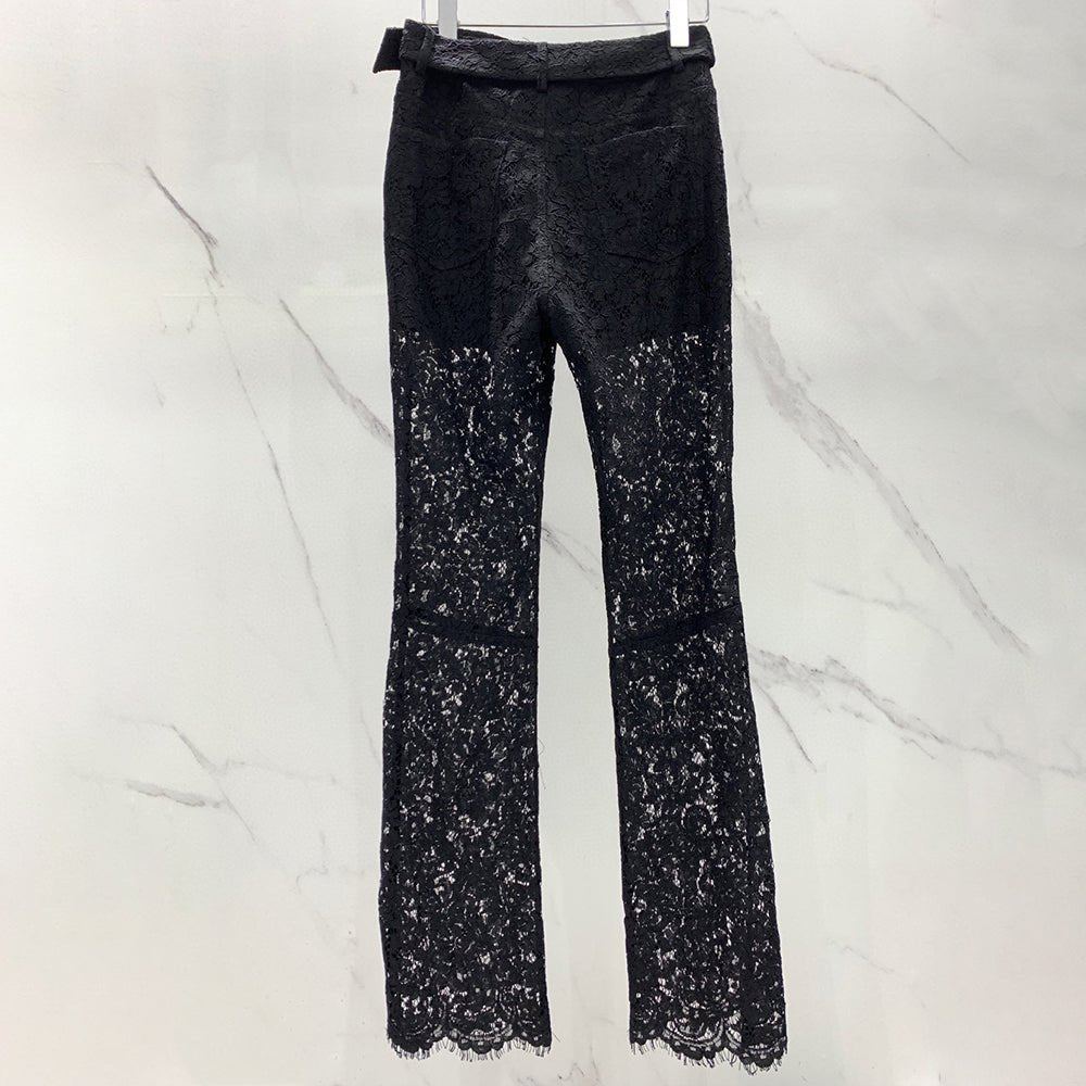 Spring Lace Elegant Trousers | Fashionsarah.com