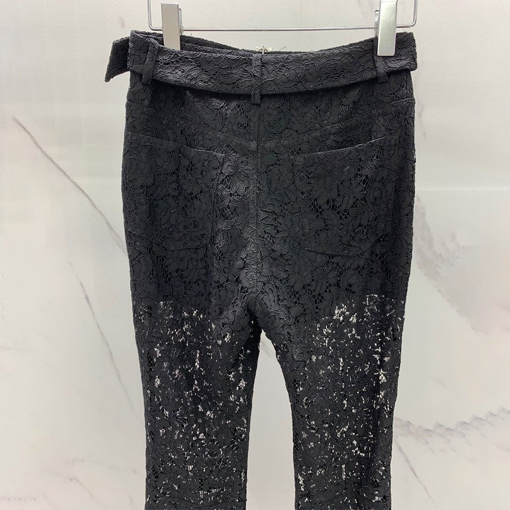 Spring Lace Elegant Trousers | Fashionsarah.com