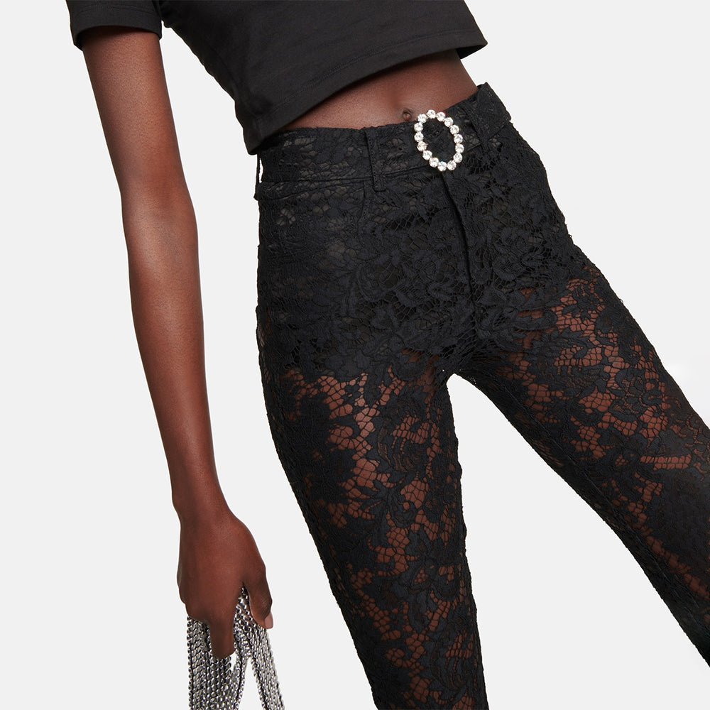 Spring Lace Elegant Trousers | Fashionsarah.com