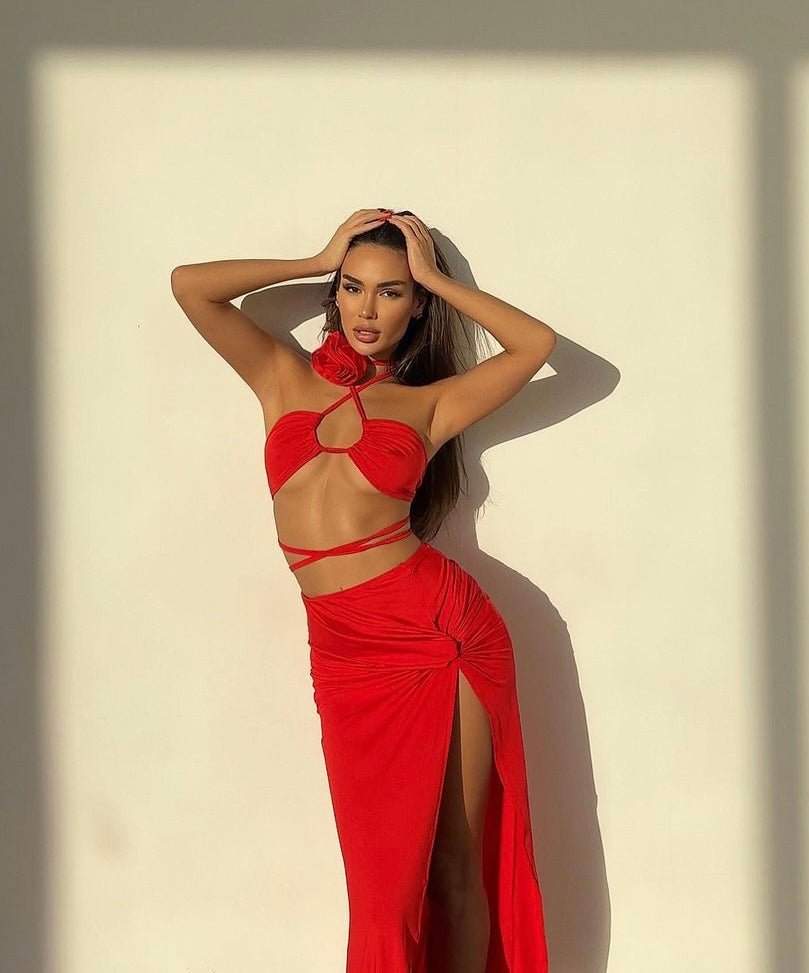 Red Beach Bikini Sets | Fashionsarah.com