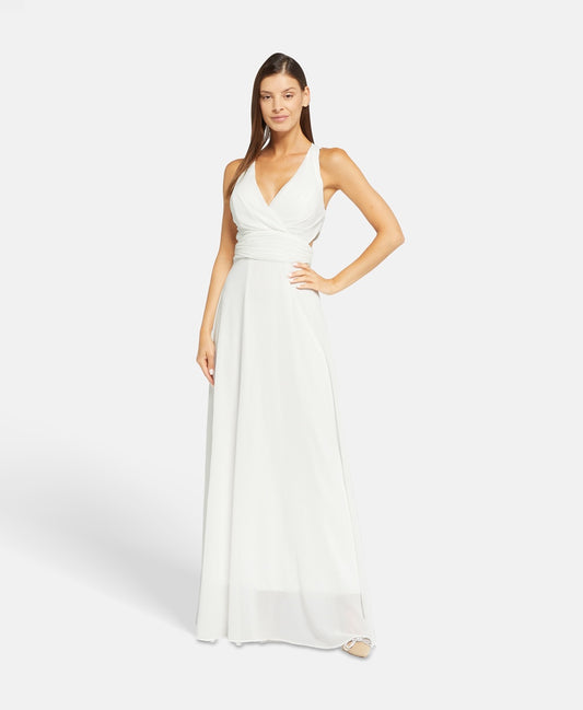 Fashionsarah.com Kraimod White Maxi dress