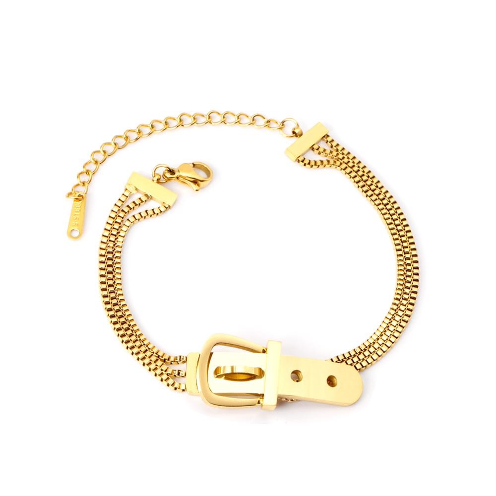 Fashionsarah.com Gold Bracelet 316L Stainless Steel