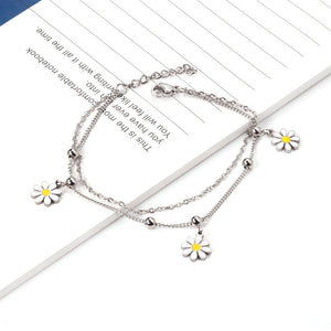 Little Flower Pendant Bracelet | Fashionsarah.com