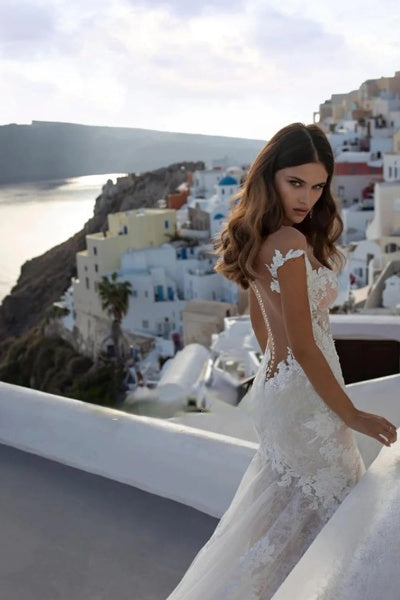 Fashionsarah.com Fashionsarah.com Off Shoulder Lace Wedding Dress