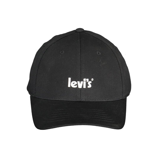 Fashionsarah.com Fashionsarah.com Levi's Black Cotton Hats & Cap