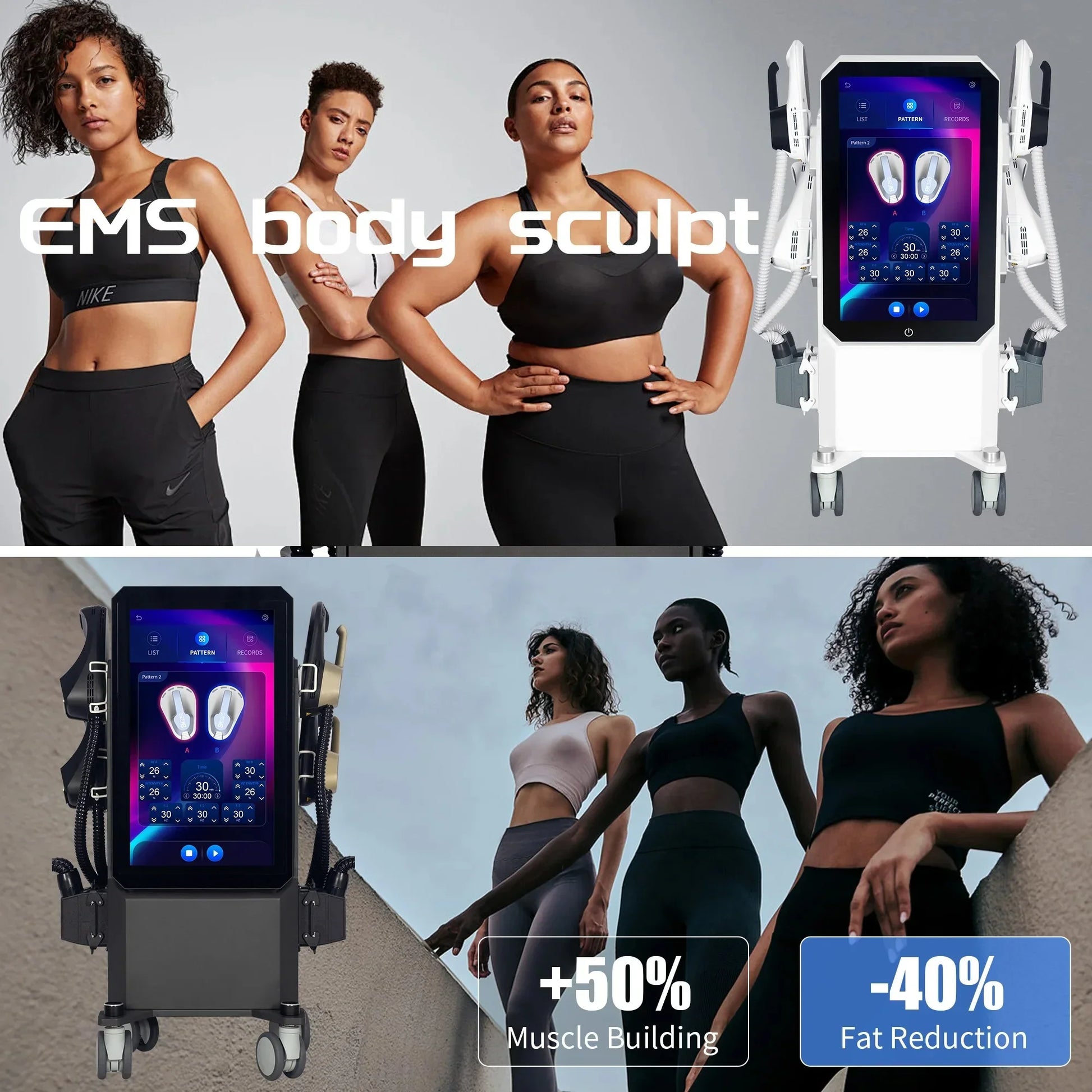 EMS body sculpt machine