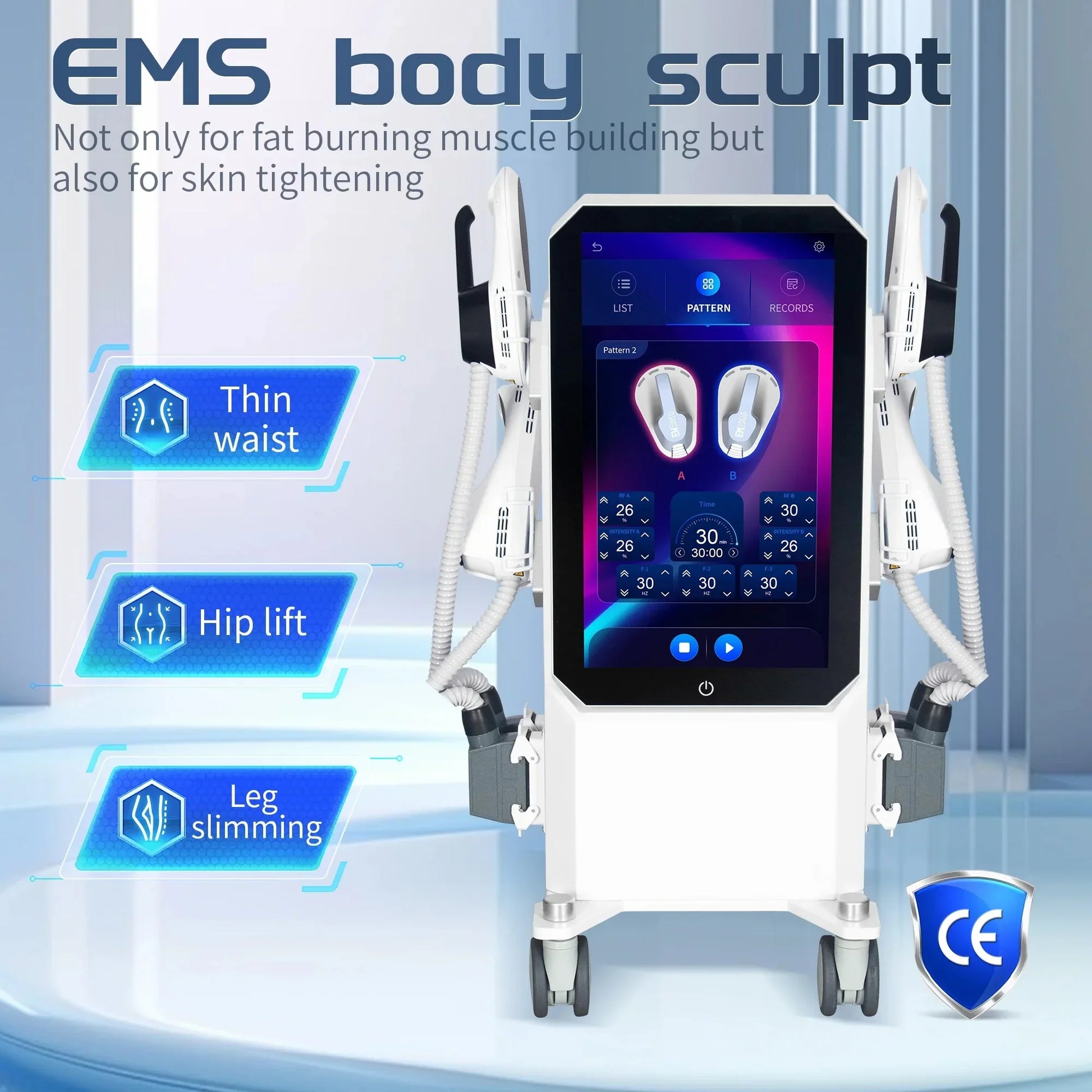 2025 new 15 Tesla 6500W EMS RF Body Device - Fashionsarah.com