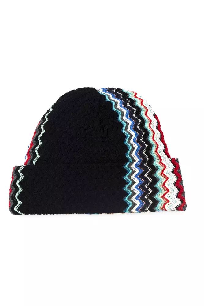 Fashionsarah.com Fashionsarah.com Missoni Geometric Fantasy Multicolor Wool Blend Hat