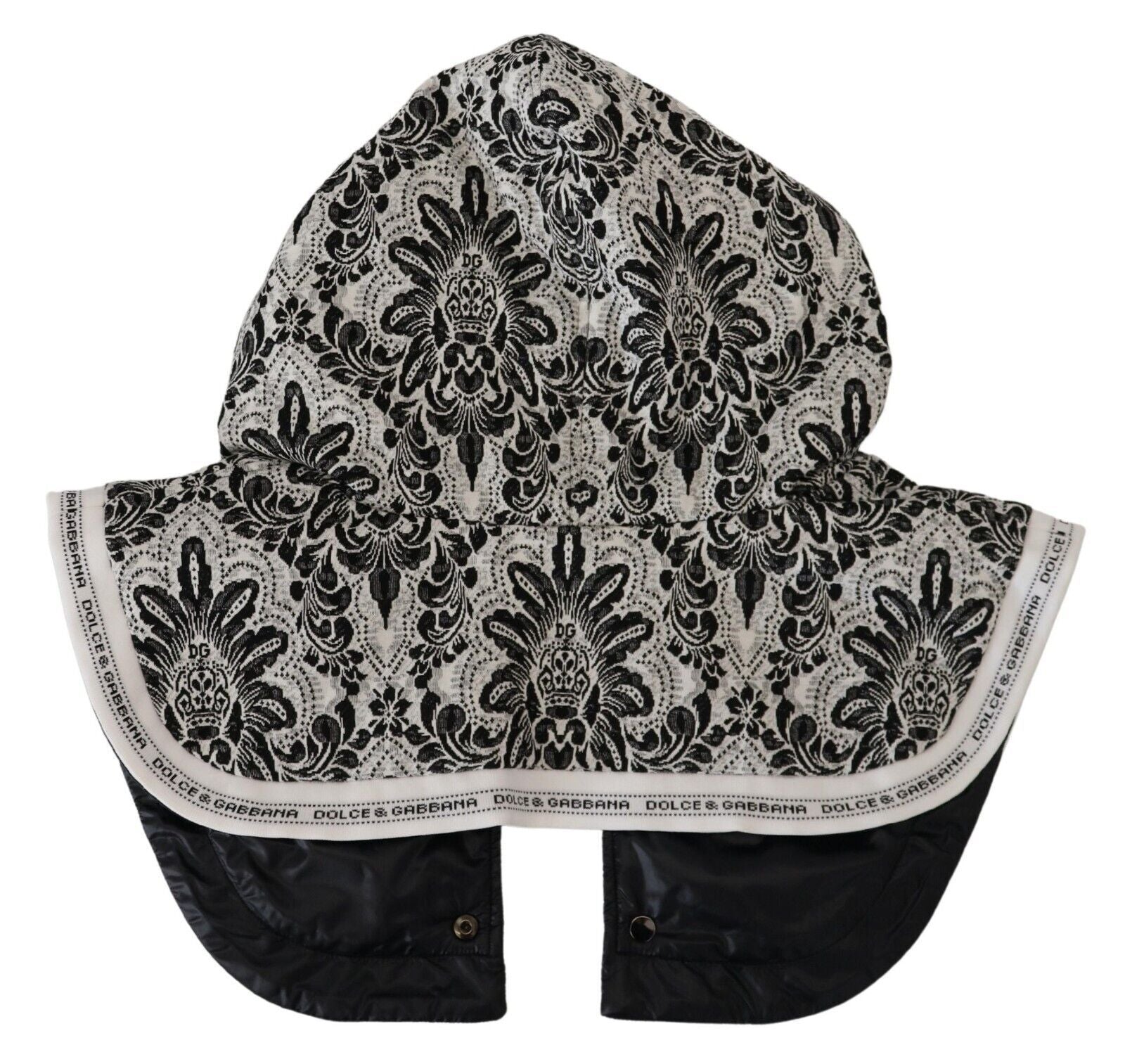 Fashionsarah.com Fashionsarah.com Dolce & Gabbana Elegant Floral Cotton Whole Head Wrap Hat