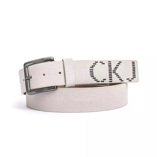 Fashionsarah.com Fashionsarah.com Calvin Klein Jeans Elevate Your Style with Beige Leather Belt
