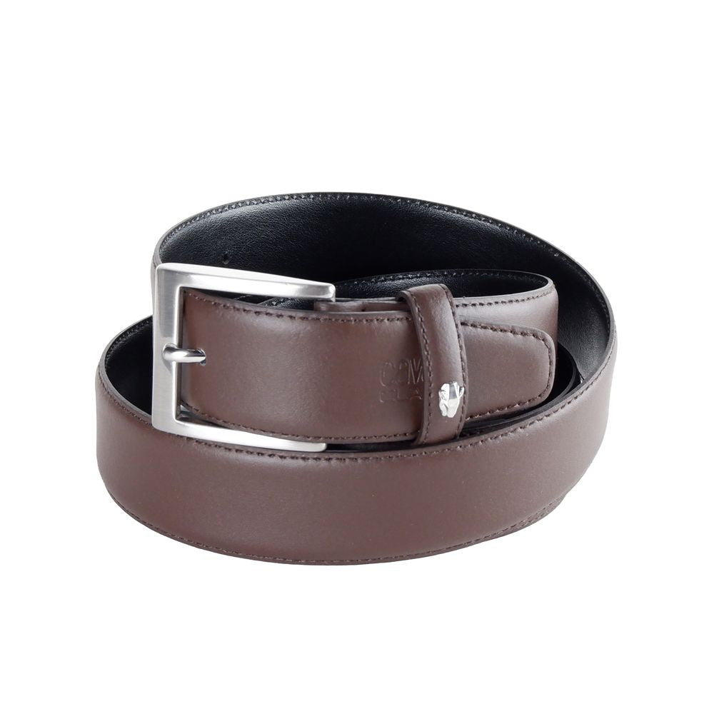 Fashionsarah.com Fashionsarah.com Cavalli Class Elegant Reversible Leather Belt - Dual Tone