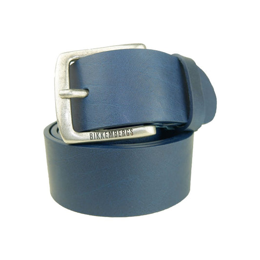 Fashionsarah.com Fashionsarah.com Bikkembergs Elegant Blue Leather Belt