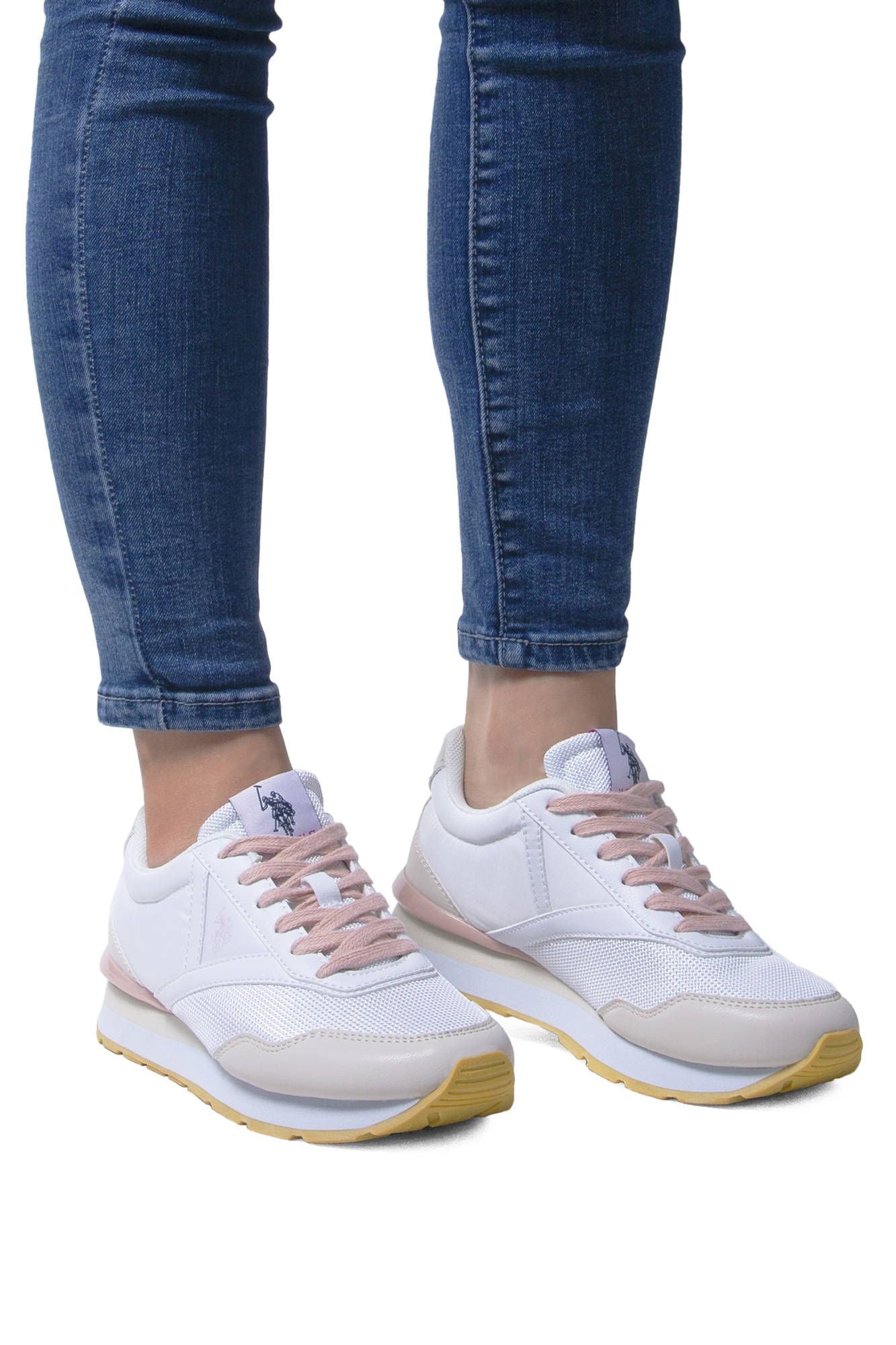 U.S. POLO ASSN. White Women Sneaker | Fashionsarah.com