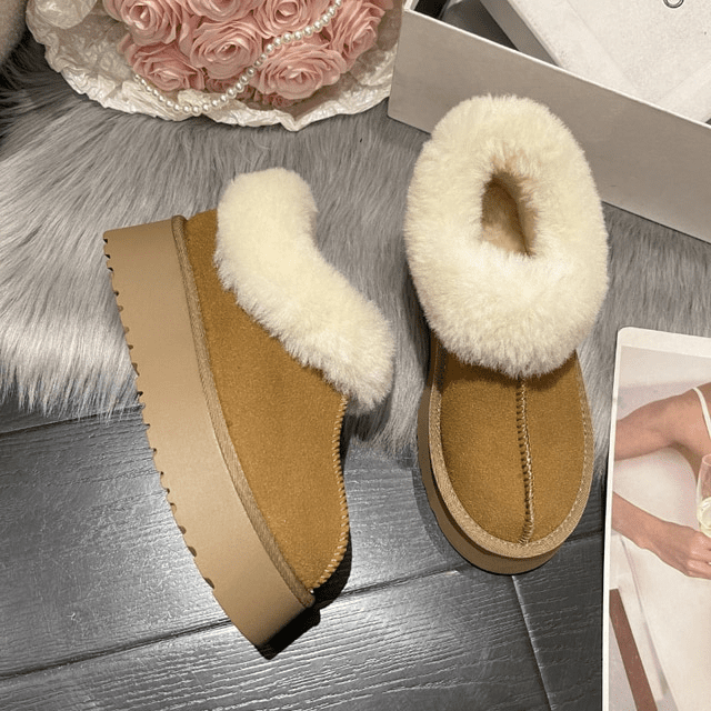 Fashionsarah.com Mini Ankle Snow Platforms